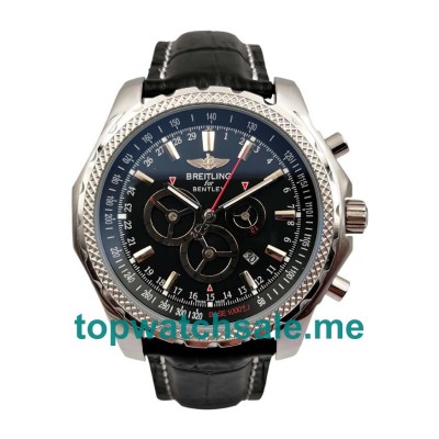 UK Black Dials Steel Breitling Bentley Barnato A25366 Replica Watches
