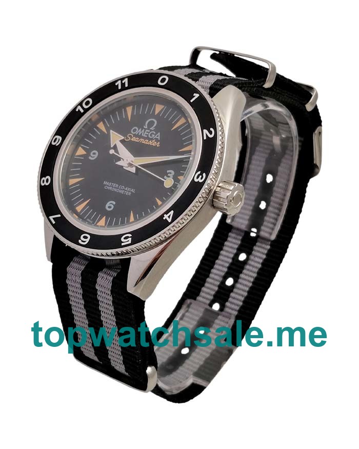 UK Black Dials Steel Omega Seamaster 233.32.41.21.01.001 Replica Watches
