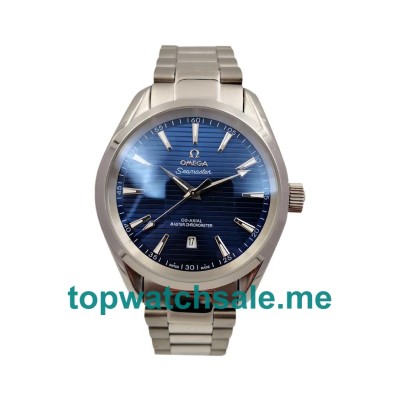 UK Blue Dials Steel Omega Seamaster Aqua Terra 150 M 220.10.41.21.03.001 Replica Watches