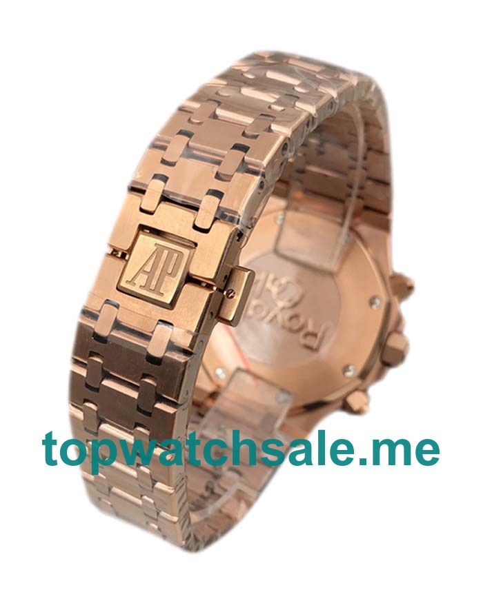 UK Blue Dials Rose Gold Replica Audemars Piguet Royal Oak Offshore 26170OR Watches