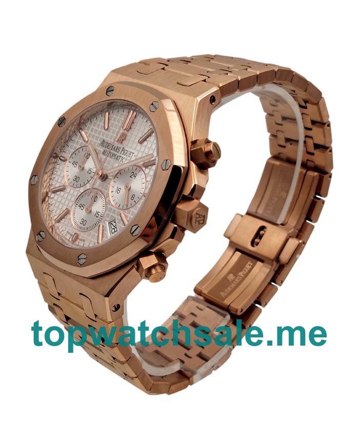 UK Rose Gold Quartz Audemars Piguet Royal Oak 26320OR Replica Watches